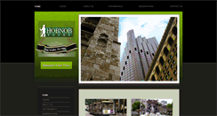 Desktop Screenshot of hobnobtours.com
